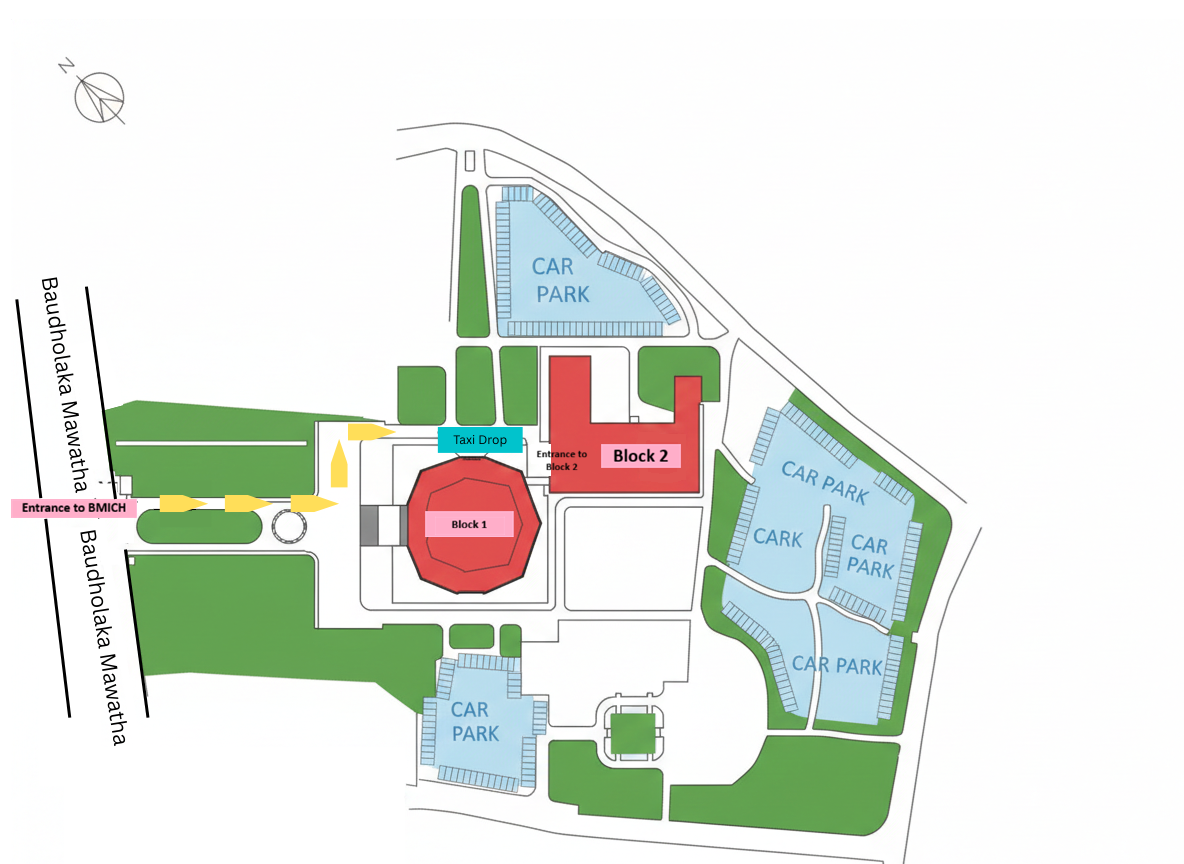 Conference Venue Layout Map